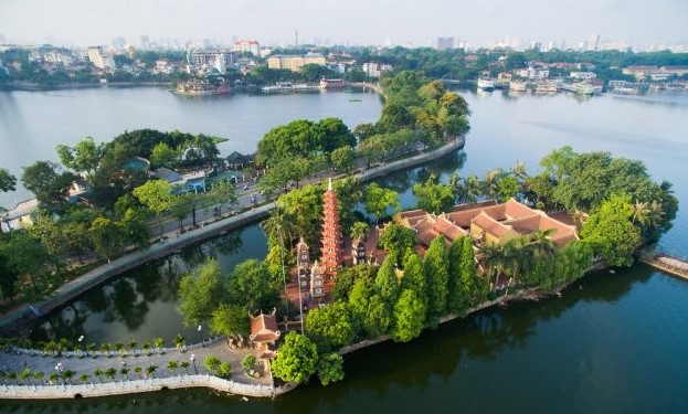 Hồ Tây - Chùa Trấn Quốc - Điện Tây Hồ