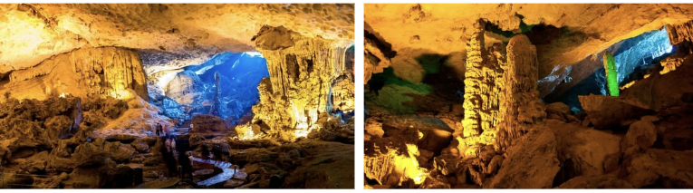 Hang Sửng Sốt là điểm tham quan nổi tiếng nằm trong khu vực trung tâm Vịnh Hạ Long, thuộc tuyến tham quan phổ biến dành cho du khách. Đúng như tên gọi, hang gây ấn tượng mạnh bởi không gian rộng lớn, hệ thống thạch nhũ phong phú và cấu trúc tự nhiên kỳ vĩ.