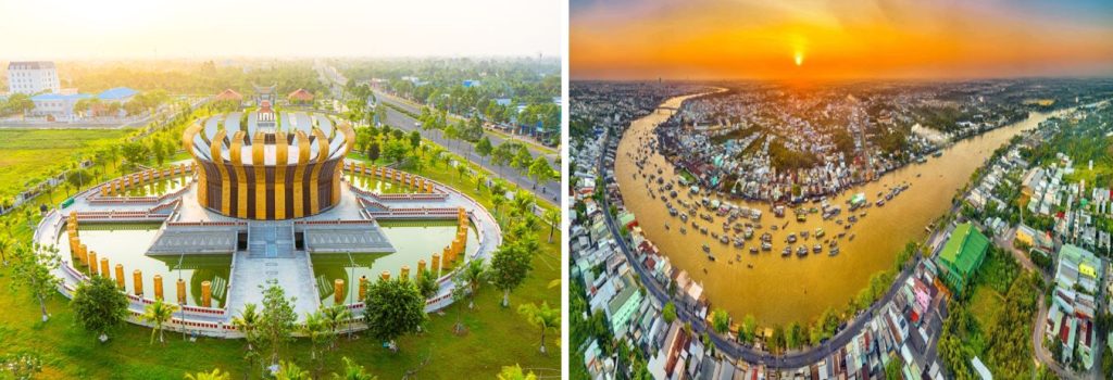 khung cảnh Cần Thơ lung linh, thơ mộng, khiến du khách nhớ mãi không quên