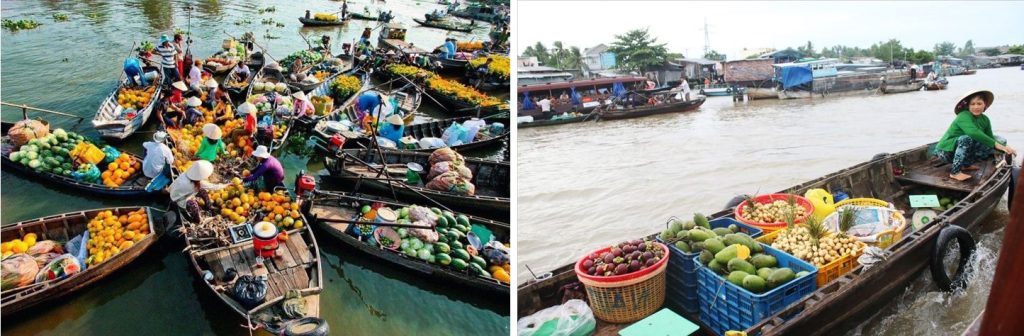 chợ nổi miền Tây với nét đẹp đọc đáo, khó quên