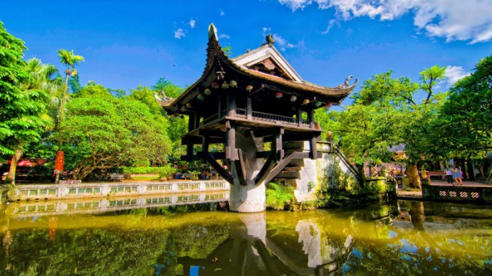 Chùa Một Cột ở Hà nội